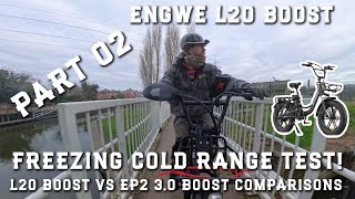 Engwe L20 Boost - Long Range Test - Realworld Range Test UK - EP2 3.0 Boost Comparisons - HOW FAR?
