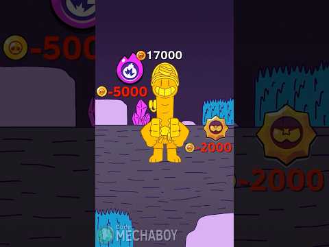 25000 coins glitch #brawlstars #brawlstarsanimation #doug