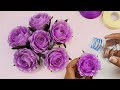 You Won T Believe This Easy Satin Ribbon Rose Flower Craft With Simple Tricks