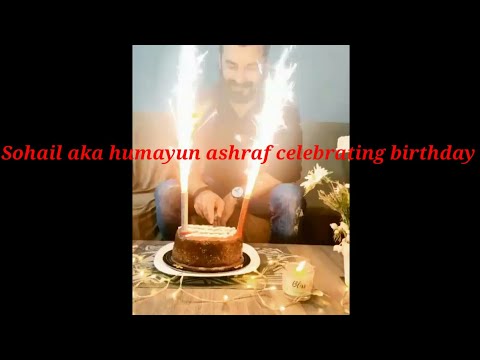 Sohail aka humayun ashraf celebrating birthday/35 ???y