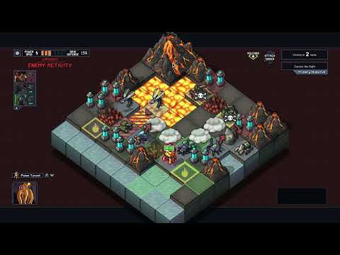 Lava and Tentacles! The Last Stand, Final Mission - Volcanic Hive! Into the Breach Lets Play Ep 7