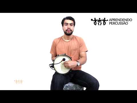 Cuica 10" aluminium, brass lugs A371711 Gope