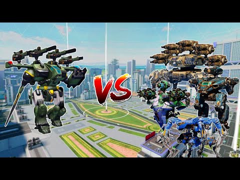 WR🔥 New Robot Sword Unit -190 VS All Robots Comparison ||WAR ROBOTS||