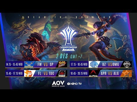 AIC 2018 Thailand Group Stage - 2 Des - Garena AOV (Arena of Valor)