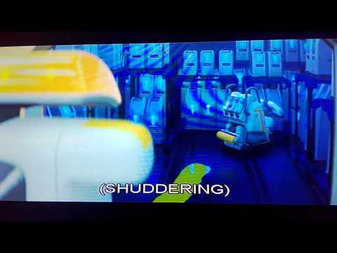 WALL-E : "Caution!" Rogue Robots. (scene 2) ⚠