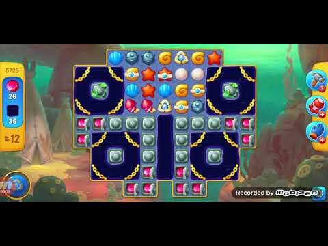 fishdom gameplay/ level 5725 / It is like the ads? / thank you /
