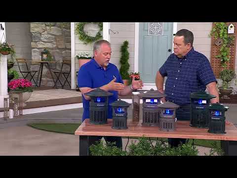 DynaTrap LED Mosquito & Insect Trap W/ Easy Empty Bin & TIO2 on QVC