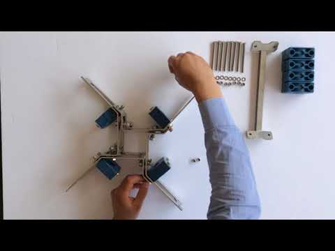 Status Quad L series, elements bracket, boom 70x70