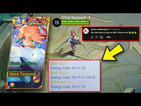 THE DOWNFALL OF FANNY USERS☠ WTF MOONTON!!😭(R.I.P FANNY) -MLBB