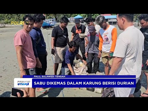 POLDA SULTENG GAGALKAN PENYELUNDUPAN SABU 30 KILOGRAM, TIGA KURIR DIBEKUK