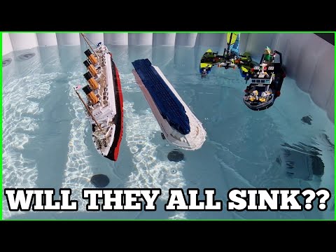 LEGO BOATS SINKING #7