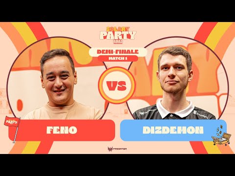 DIZDEMON VS FENO - DECIDER l SOLARY PARTY HEARTHSTONE
