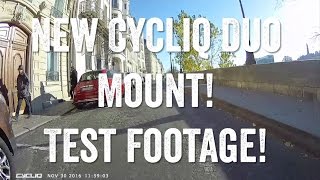 New Cycliq Duo Mount: Quick Cobblestone Test Footage