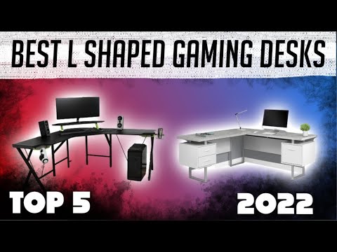 Best L Shaped Gaming desks in 2022 | Top 5 | (Great for Gaming Setups)