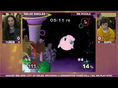CoM: A4 - Yung$ vs Emps  - SSBM Singles - Pools