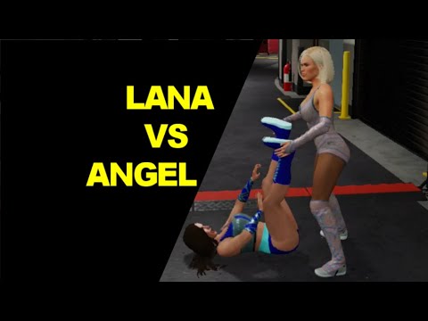 WWE 2K20 Angel vs Lana - Knockout Match