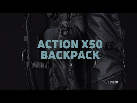 Shimoda Action X50 Backpack with Adjustable Harness and Removable Belt (Army Green)