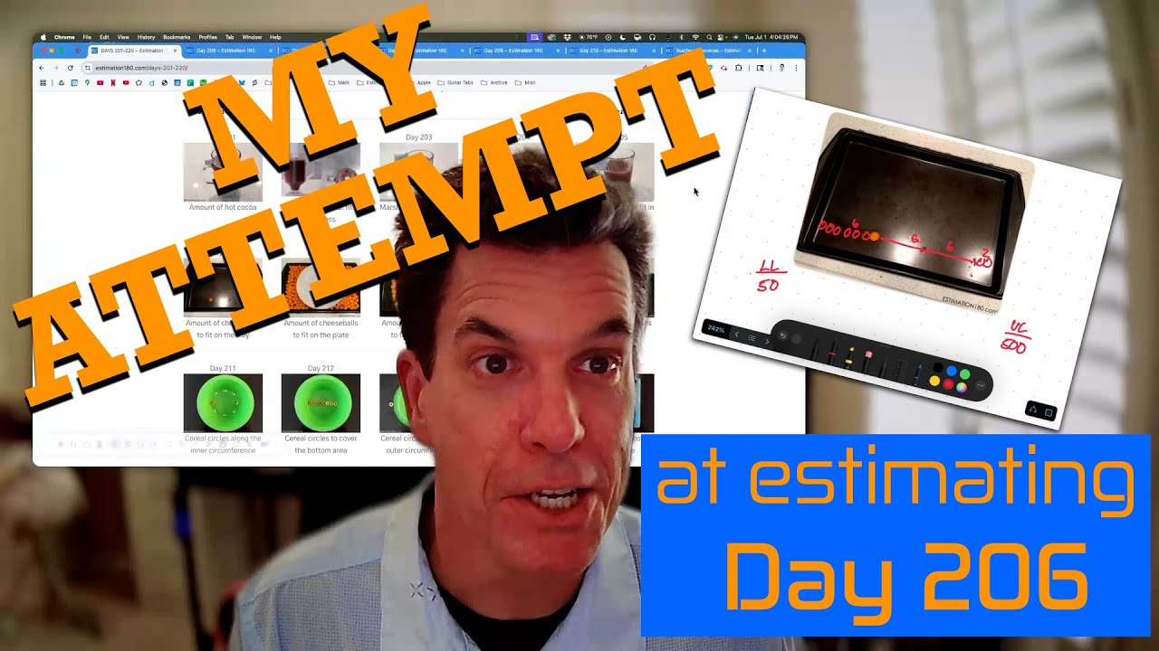 My Attempt at Estimating Day 206 of Estimation 180 • Part 1 of 5 • Andrew Stadel