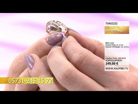 Schöner Damenring aus 585 Rotgold | Kaufbei Schmuck 70902222