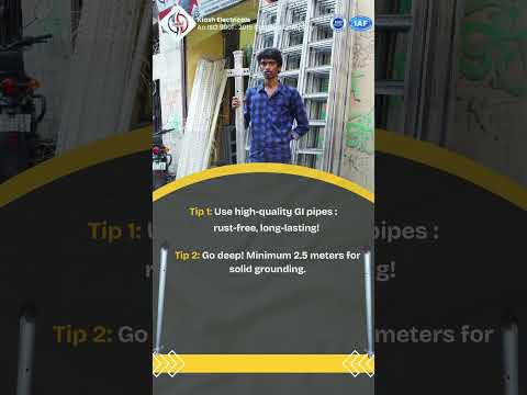 GI Pipes & Smart Earthing – Power Grounded Right!