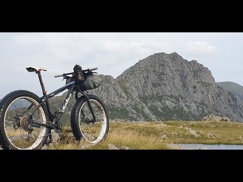 A Fat Bike Bivvy and Welsh Goats