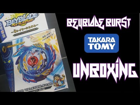 Beyblade Burst Takara Tomy - God Valkyrie 6V.Rb. Unboxing