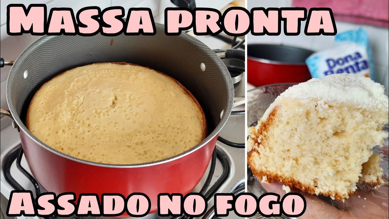 BOLO FEITO NA PANELA NO FOGO 🔥