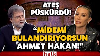 "MİDEMİ BULANDIRIYORSUN!" Yandaş Ahmet Hakan'ın açıklamalarına Şarkıcı İrem Derici ateş püskürdü!