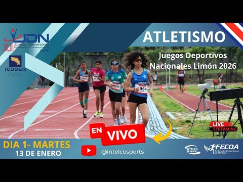 1 - JUEGOS DEPORTIVOS NACIONALES - JDN - Costa Rica 13 de enero