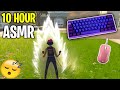 [10 HOUR] ASMR😴 THOCKY Mechanical Keyboard Sounds Fortnite Gameplay Chill To Sleep