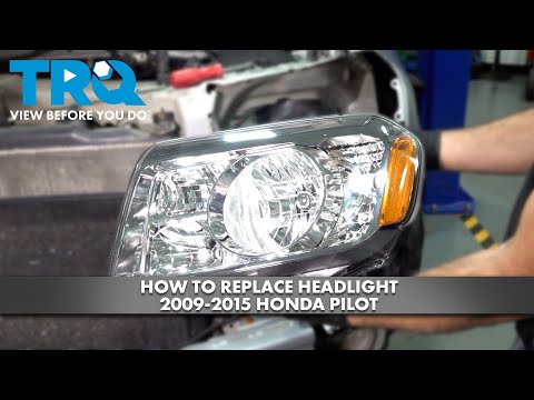 How to Replace Headlight 2009-2015 Honda Pilot