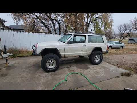 Fixing the seat on my 1996 Jeep Cherokee