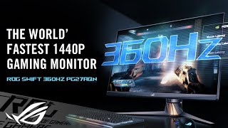 Video 0 of Product Asus ROG Swift PG27AQN 27" QHD Gaming Monitor (2022)