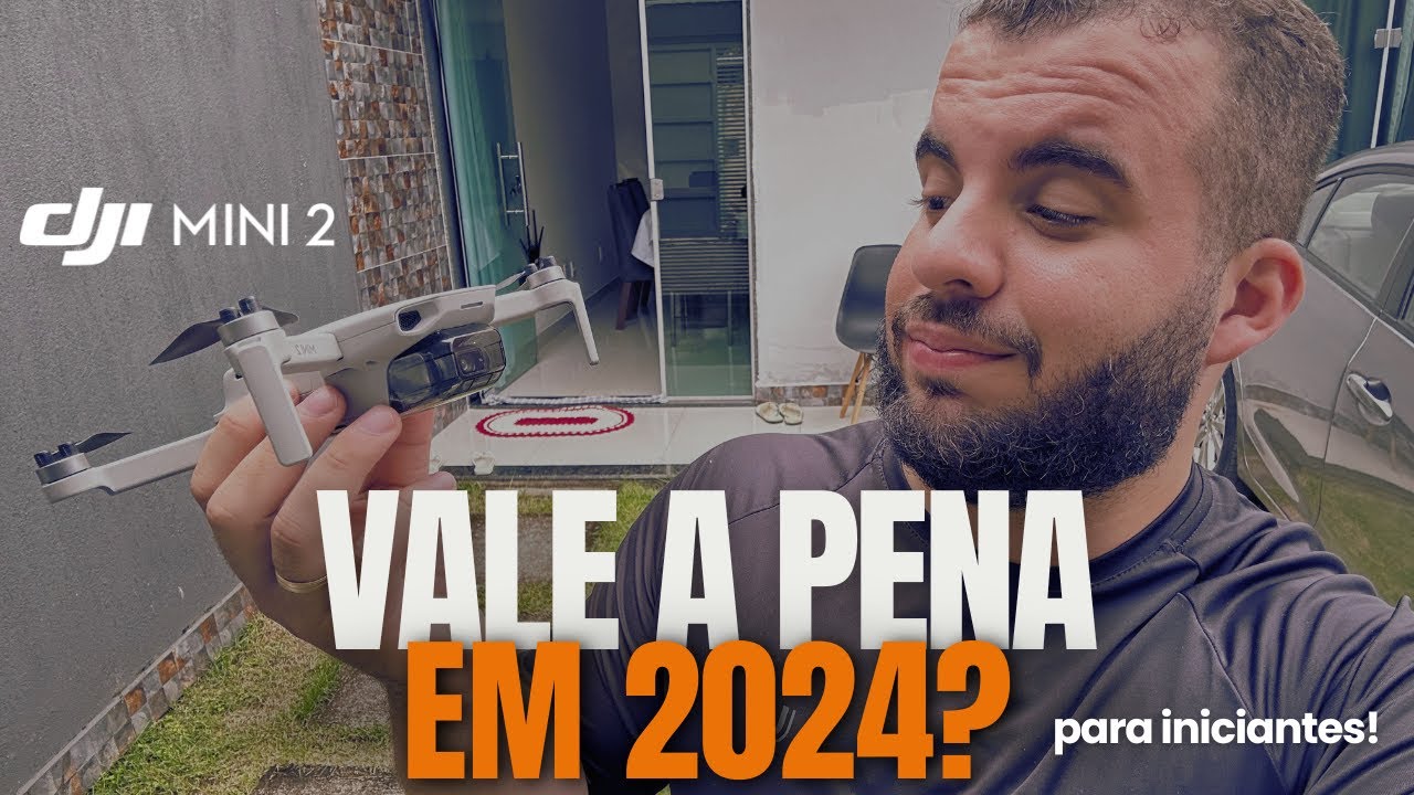 VALE A PENA DJI MINI 2 EM 2024? Opinião Sincera com Imagens de Vôos e Pontos POSITIVOS e NEGATIVOS