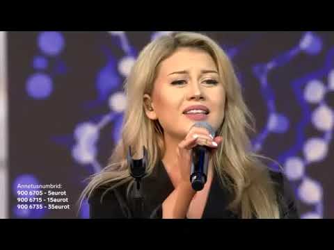 Jüri Pootsman ja Elina Born laulmas Mereväes "Laulud sõdurile 2021" kontserdil