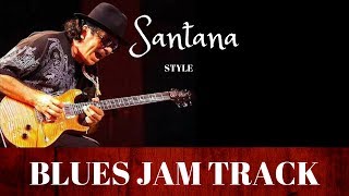 Santana Style Blues Jam Backing Track // A Minor