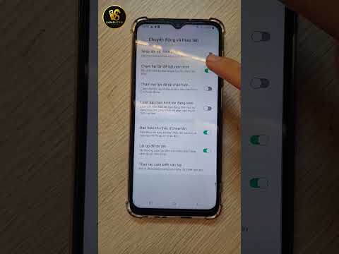 Hướng Dẫn Cách cài đặt chạm 2 lần mở màn hình samsung