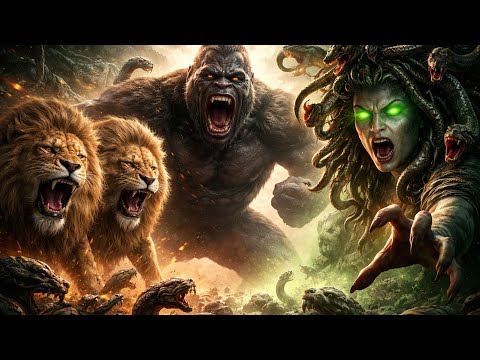 King Kong & Lion Kings vs Medusa — Skull Island’s Most Dangerous Invasion
