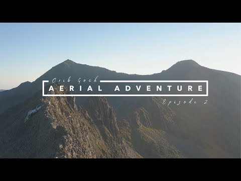Snowdon Summit via Crib Goch // Aerial Adventure // Episode 2 // Snowdonia // Drone 4K
