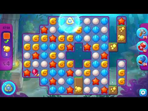 Fishdom 6738 Super Hard Level - 14 moves - NO BooSTERS