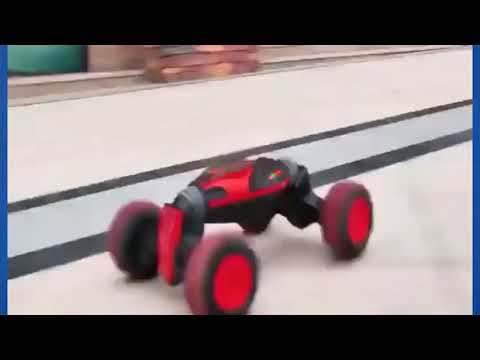 Радиоуправляемая машинка перевертыш. Машинка с управлением жестами ездит боком и вращается на 360