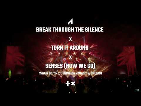 Martin Garrix x DubVision x Vluarr & ONEDUO - Break Through The Silence x Turn It Around x Senses
