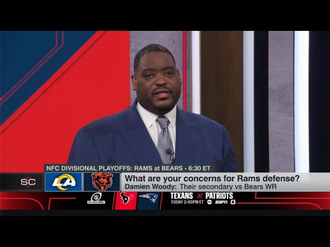 ESPN SC | Damien Woody BOLD Predictions for Rams vs Bears: Caleb Williams will COOK Matthew Stafford