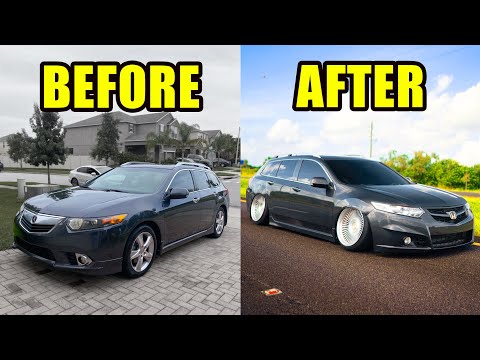 BUILDING A STANCED STATIC CAR