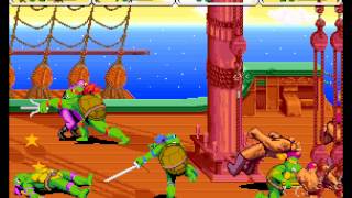 Teenage Mutant Ninja Turtles: Turtles in Time arca
