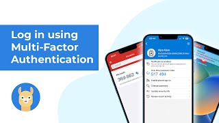 Logging in using Multi-Factor Authentication!