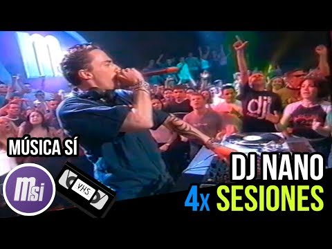 Música Sí - Dj Nano 💽 [4x Sesiones] Vinilo - Años 2000