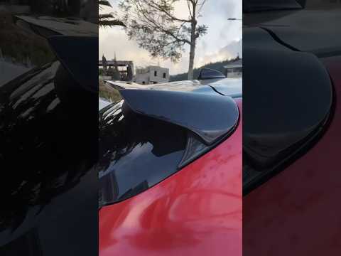 2014 Mazda 3 Hatchback Rear Spoiler #mazda3 #spoiler