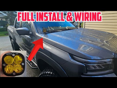 HOW TO WIRE/INSTALL DITCH LIGHTS *BAJA DESIGNS*