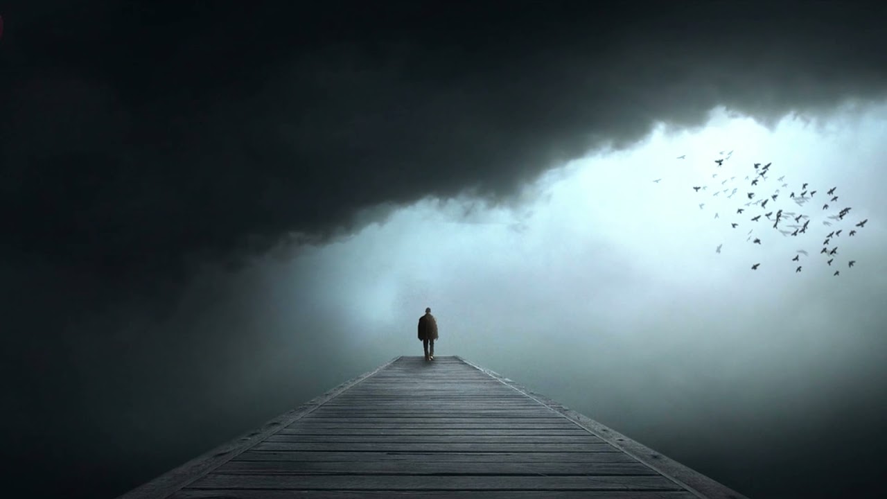 a man standing alone - Free wallpaper live and loops HD